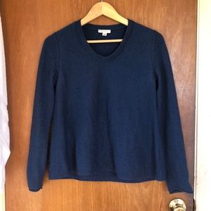 Garnet Hill 100% cashmere sweater